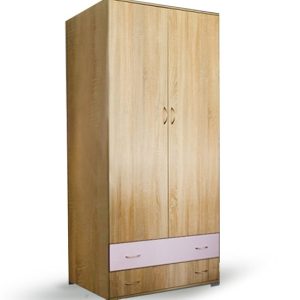 ΧΕΡΙ ΞΥΛΟ ΠΑΙΔΙΚΗ ΝΤΟΥΛΑΠΑ 2ΦΥΛ  90cm(M) x 187cm(Y) X 50cm(B) - κωδ. 13-08n - Image 1