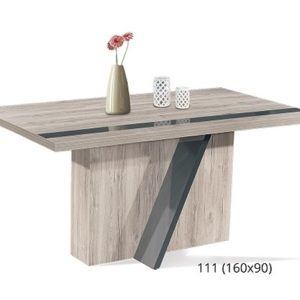 ΧΕΡΙ ΞΥΛΟ ΤΡΑΠΕΖΙ ΔΕΙΠΝΟΥ No 111 - ΚΩΔ. 03-05 - 160Μ * 90Π cm - Image 1